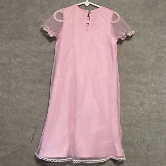 Gown dress Dream Apparel Pink Princess Sz 4T - Picture 4 of 12